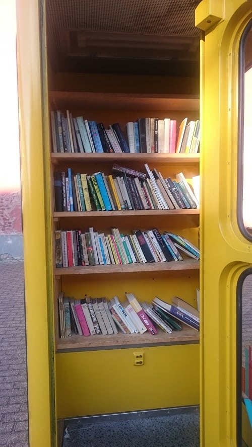 DIY book exchange in Germany